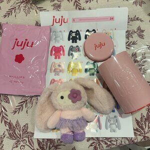 JuJu x CJ Henry Limited Edition Plush Figure #9 – Rare Pastel Variant (Sold Out)